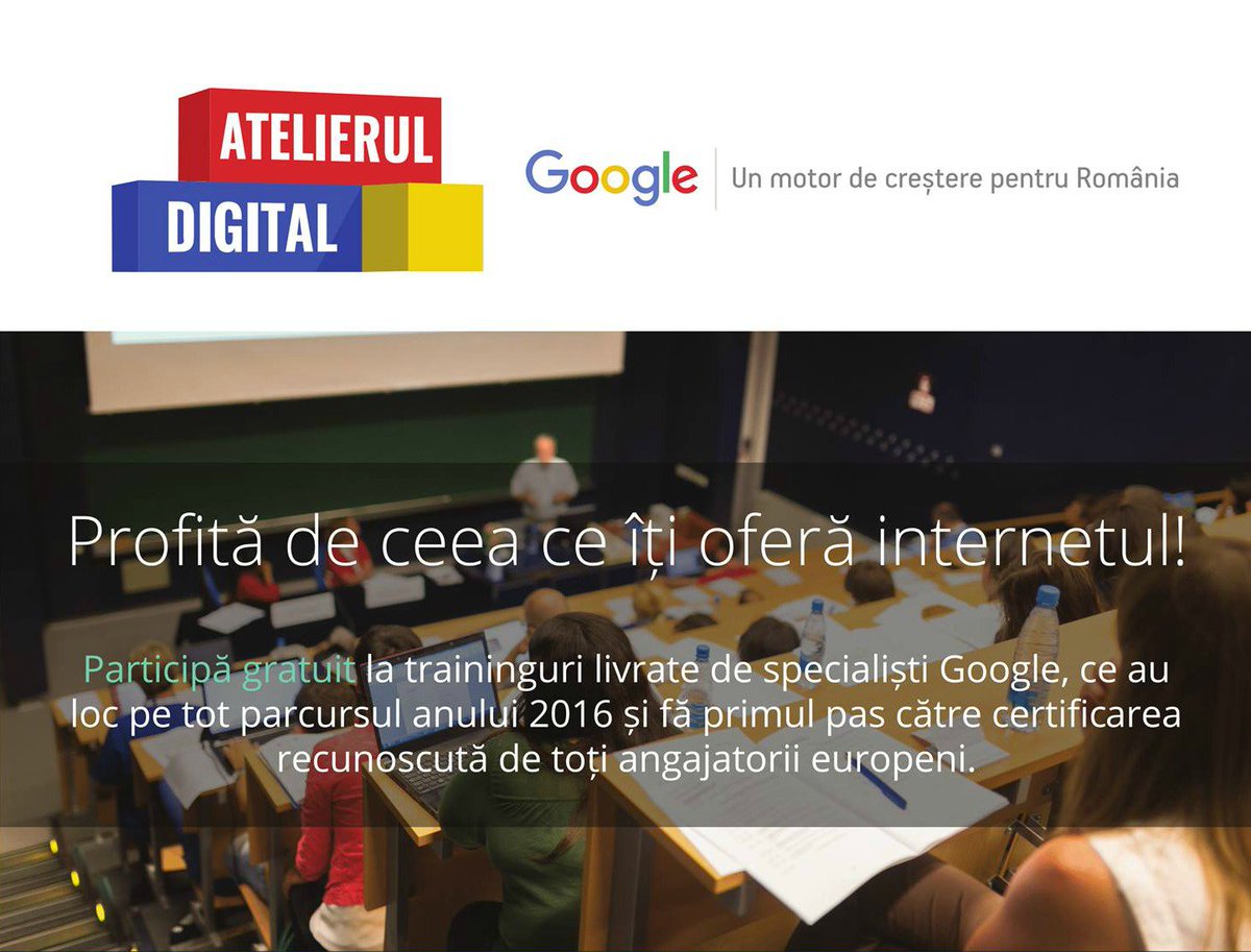 Specialiștii Google vin la Tîrgu-Mureș