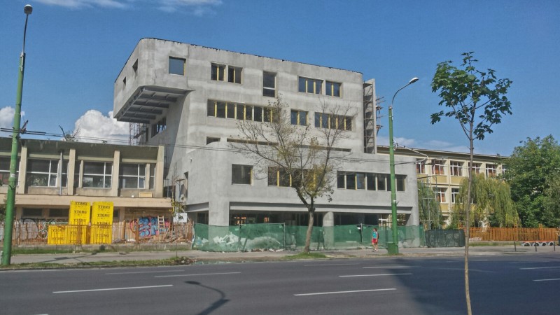 Noul corp al Colegiului „Dr.Ioan Meşotă“ din Brașov va fi gata la începutul lunii noiembrie