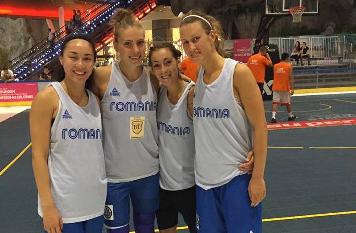 Andra Haas, în echipa României, la europenele de baschet 3X3