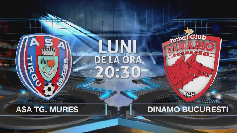 ASA Tg.Mureș-Dinamo, se joacă în direct la Radio Tg.Mureș ASA Tg.Mureș-Dinamo, se joacă în direct la Radio Tg.Mureș