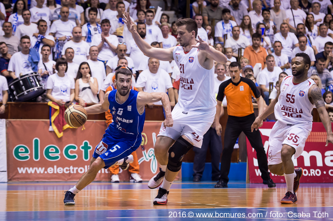 BC Mureș pierde derby-ul cu Oradea