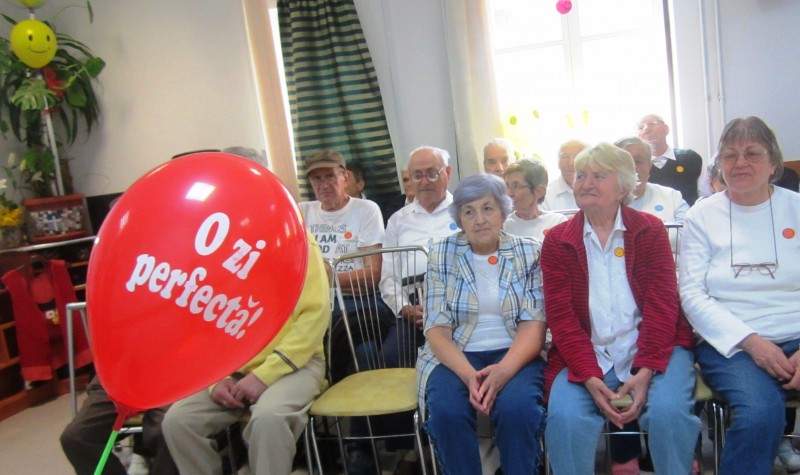 “O zi perfectă” la Căminul pentru persoane vârstnice din Tîrgu-Mureș