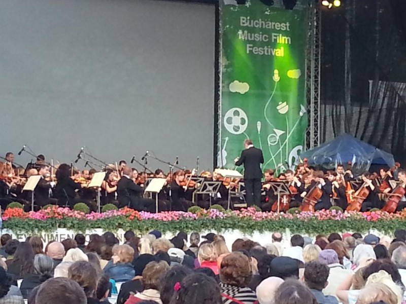 Orchestra Naţională Radio, în aer liber, la Bucharest Music Film Festival