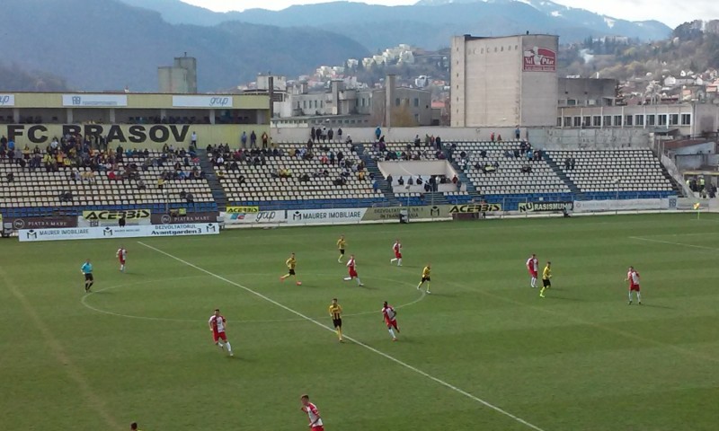 FC Brașov întâlnește Chindia Târgoviște, într-unul din derby-urile ligii secunde