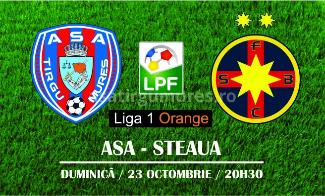ASA-Steaua se joacă în direct la Radio Tg. Mureș