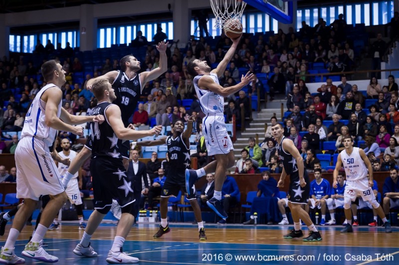 BC Mureș își începe campania din Europe Cup