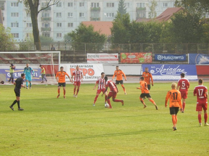 Sepsi OSK Sf. Gheorghe, o nouă victorie în liga secundă de fotbal