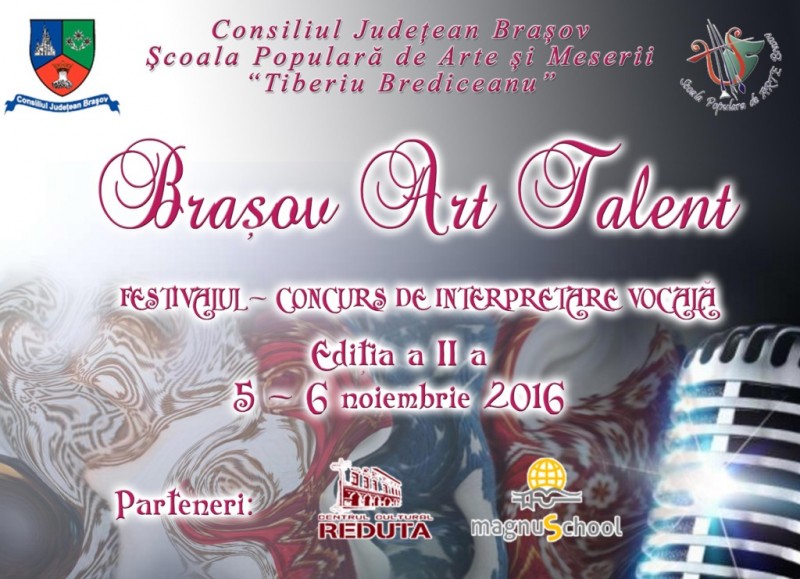 Ultima zi de înscriere la Festivalul „Brașov Art Talent”