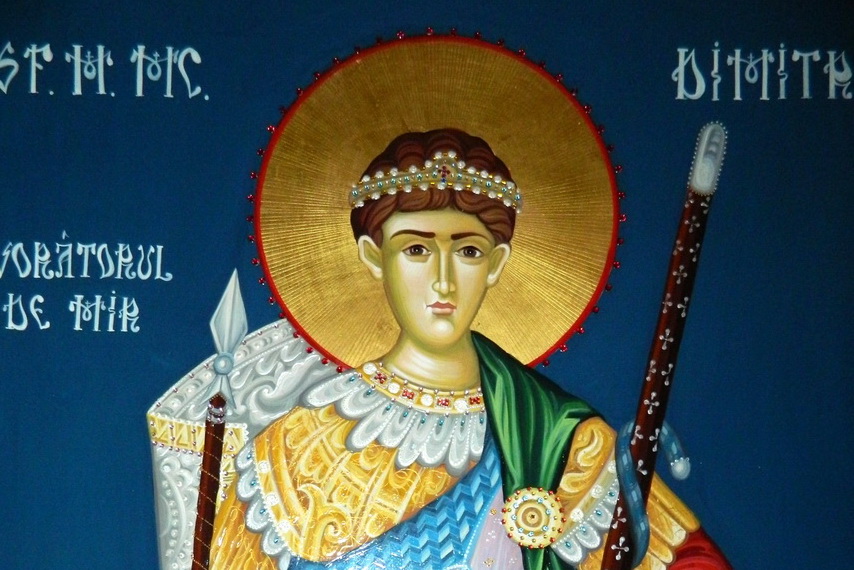 Astăzi este sărbătoarea Sfântului Dumitru