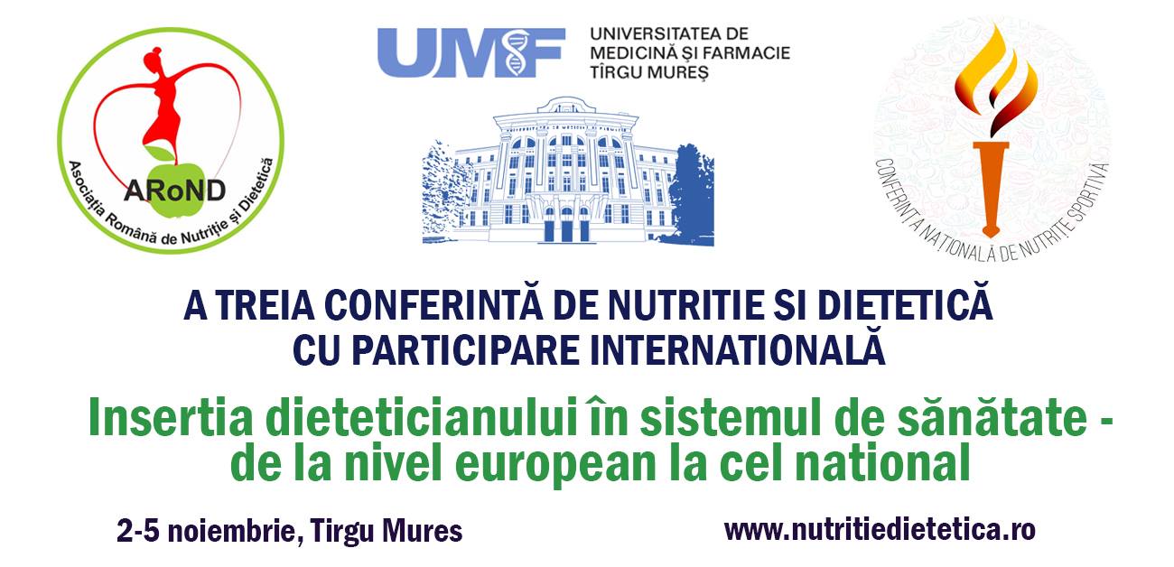 Conferință Națională de Nutriție și Dietetică, la Tg.Mureș