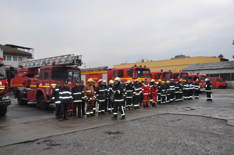 ISU „Horea” Mureş a primit astăzi o alertă roşie