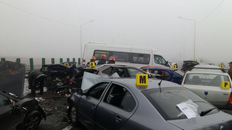 UPDATE Patru morți și zeci de răniți – bilanțul tragic al accidentului de pe A2
