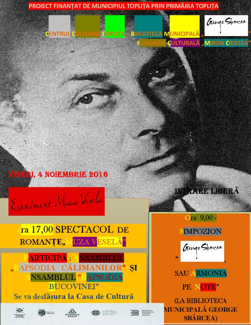 Autorul piesei „Ionel, Ionelule”, celebrat la Toplița