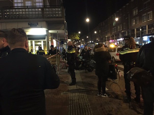 Atac armat la Amsterdam