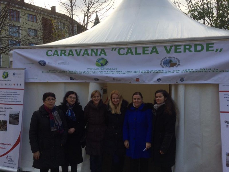 Caravana „Calea Verde” a oprit la Tg.Mureș