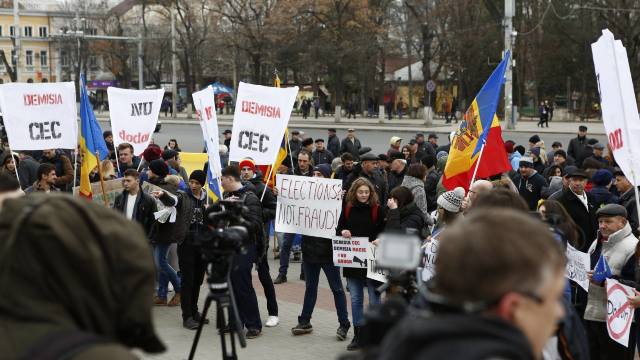 Proteste la Chişinău