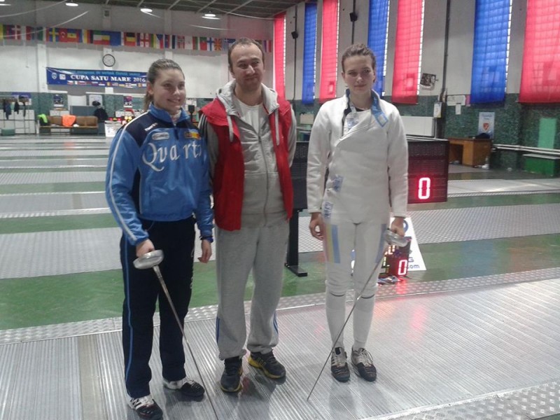 Spadasina Schlier Zsuzsana, două clasări pe podium la Cupa Federației