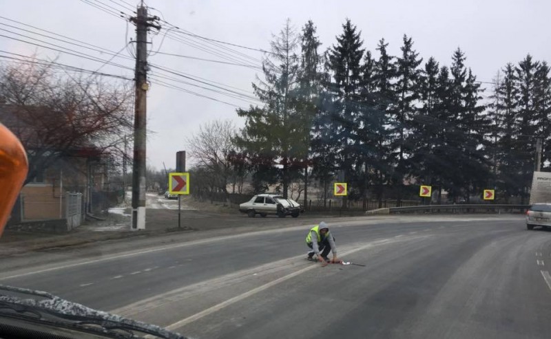 Traficul s-a reluat pe DN13 la Văleni, în județul Mureș