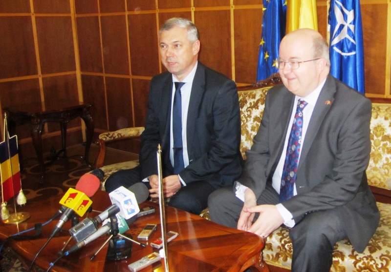 Promovarea economică și turistică a Mureșului, în atenția ambasadorului Marii Britanii în România