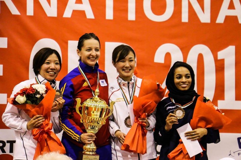 Spadasina Ana Maria Popescu, aur la Grand Prix-ul din Dubai