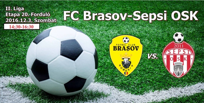 Brașov și Sf. Gheorghe, adversare în primul derby al returului Brașov și Sf. Gheorghe, adversare în primul derby al returului
