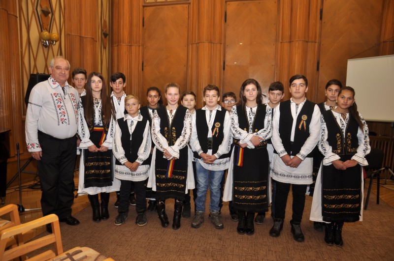 Primii colindători la Radio Tîrgu-Mureș
