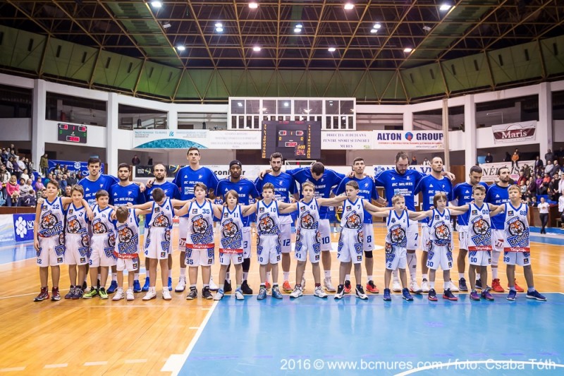 BC Mureș vizează victoria în meciul cu Dinamo