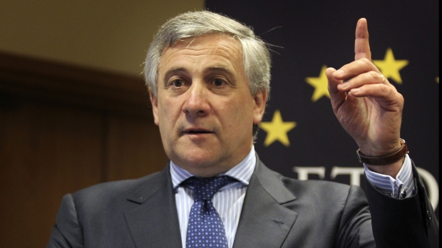 Noul preşedinte al Parlamentului European este italianul Antonio Tajani