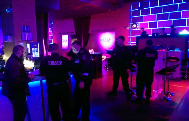 Cluburi, discoteci şi baruri brașovene, verificate de poliţiştii locali