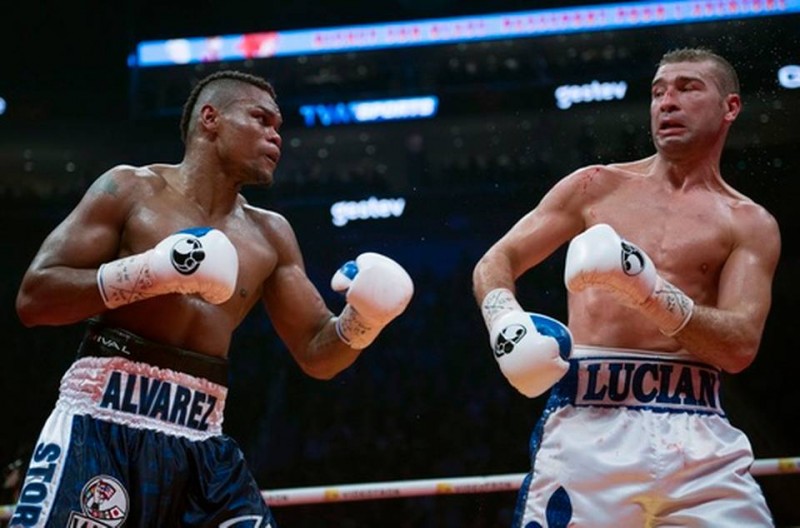 Lucian Bute, trimis la podea de columbianul Alvarez