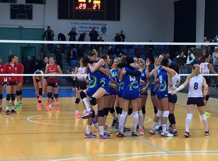 Voleibalistele mureșene câștigă duelul cu Unic Piatra Neamț
