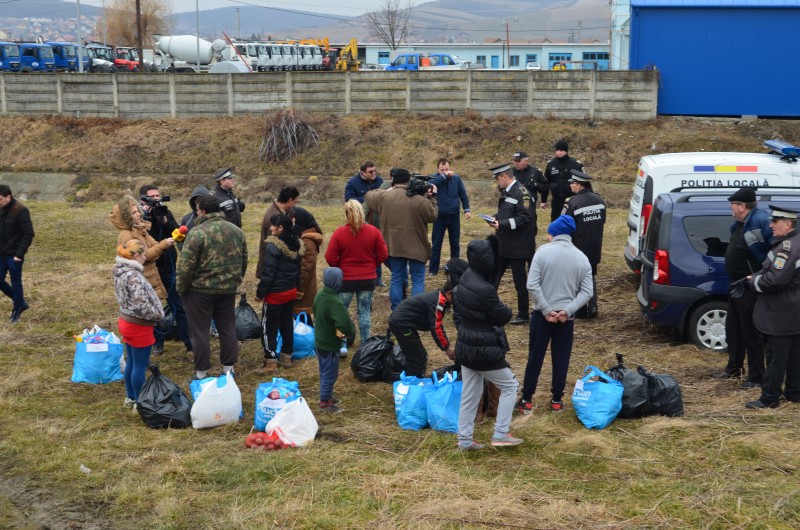 Acțiune caritabilă organizată de Poliția Locală Tîrgu Mureș
