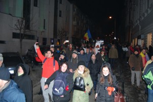 protest Tg.Mures