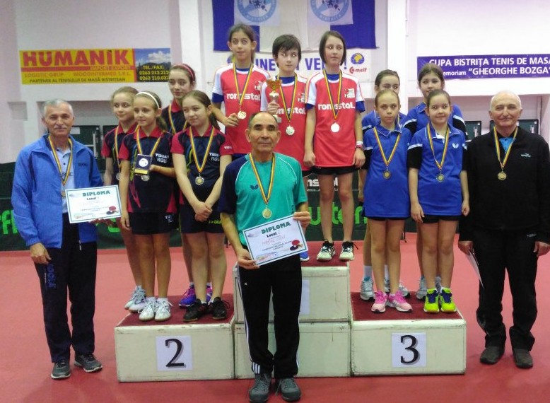 Mureșul Luduș, campioană națională la tenis de masă