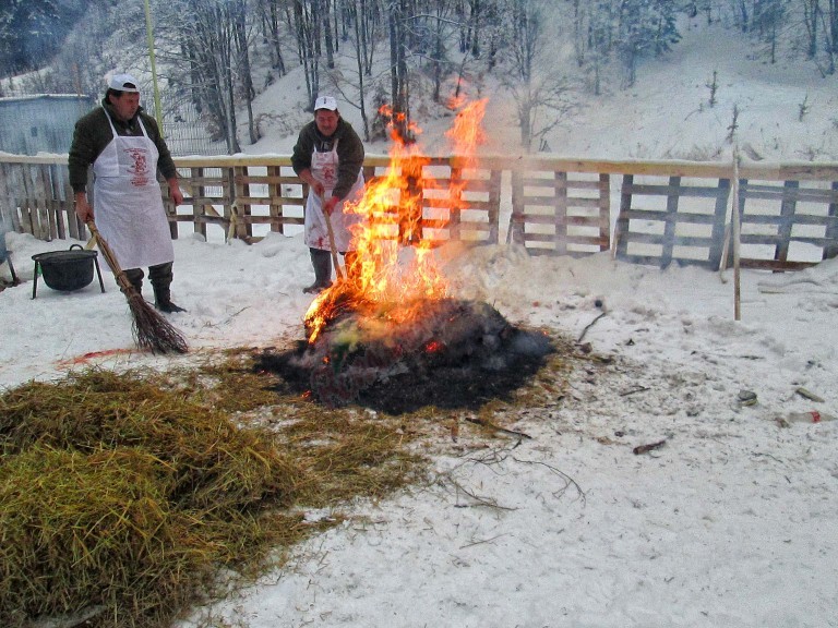 Festivalul ”Pomana porcului” va avea loc sâmbătă în staţiunea Balvanyos