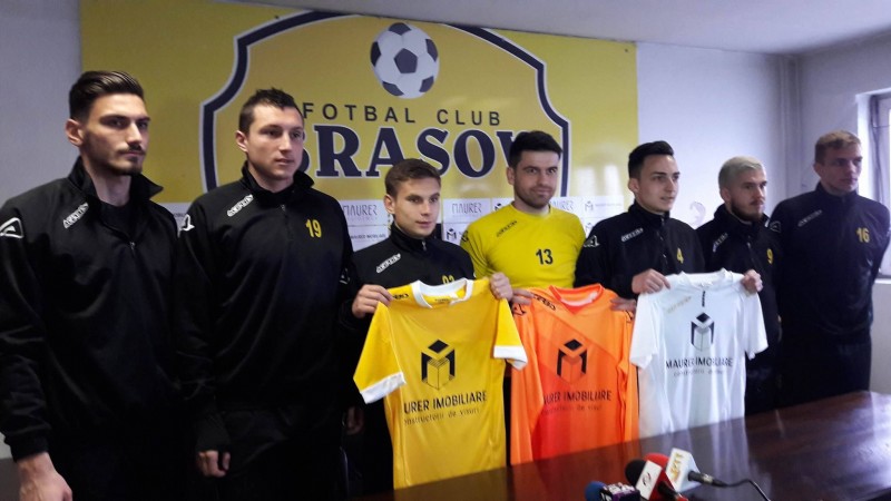 FC Braşov şi-a prezentat noii jucători