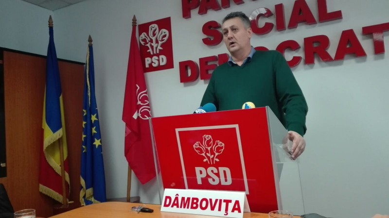 Miting proguvernamental la Târgoviște