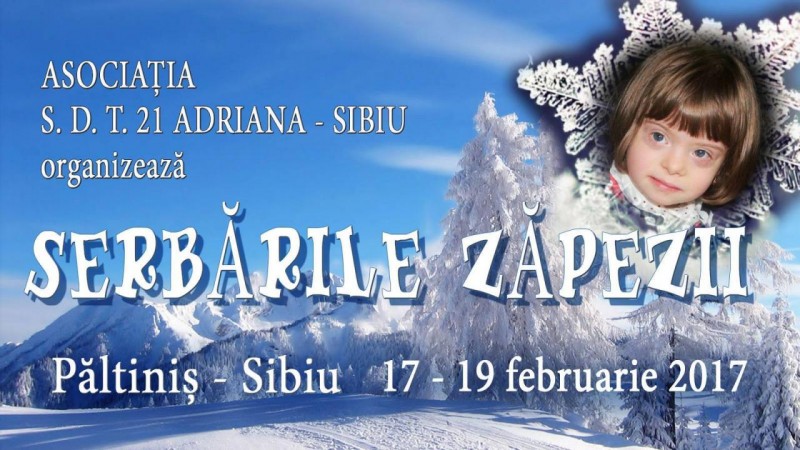 Serbările zăpezii la Păltiniş, pentru copiii cu sindromul Down