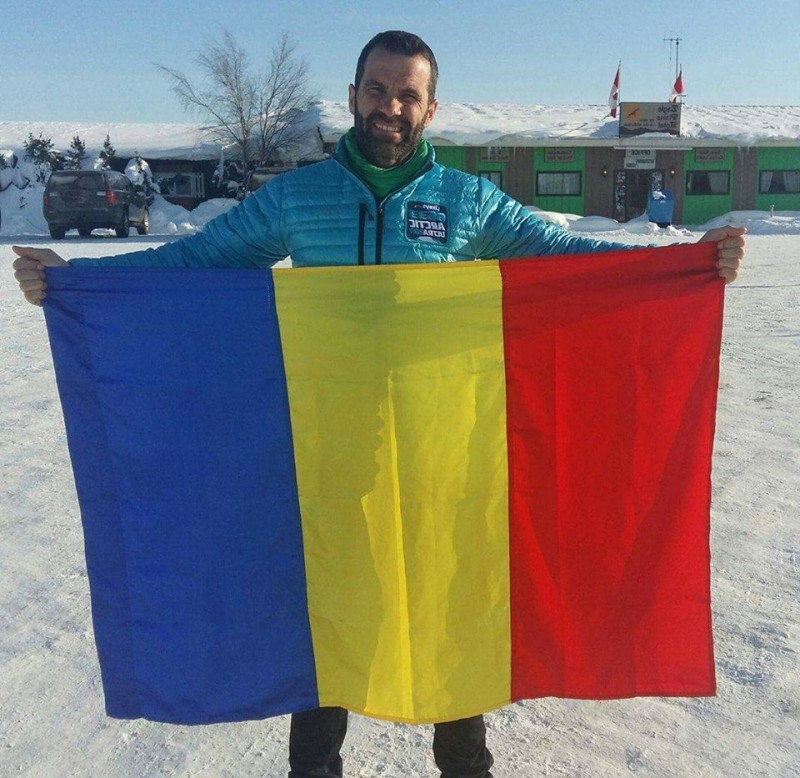 Tibi Ușeriu conduce ultramaratonul de la Cercul Polar