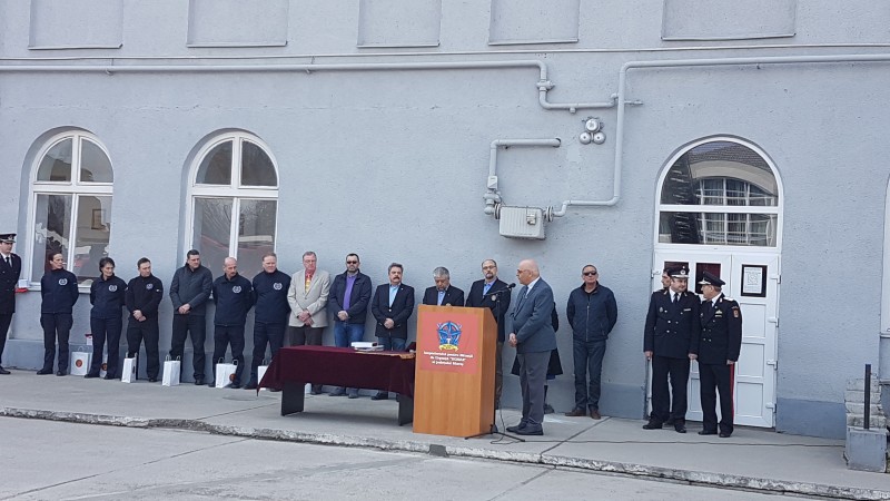 ISU ”Horea” Mureș, evaluat de colegii din Marea Britanie