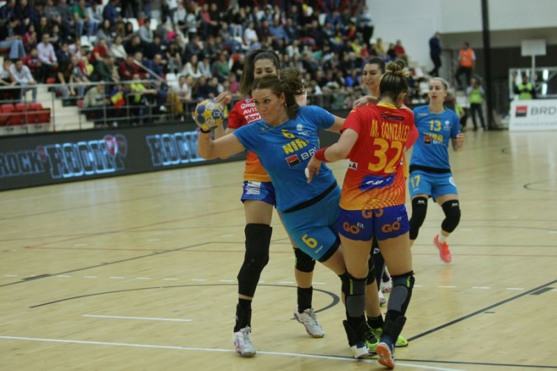 Handbal feminin, România – Spania