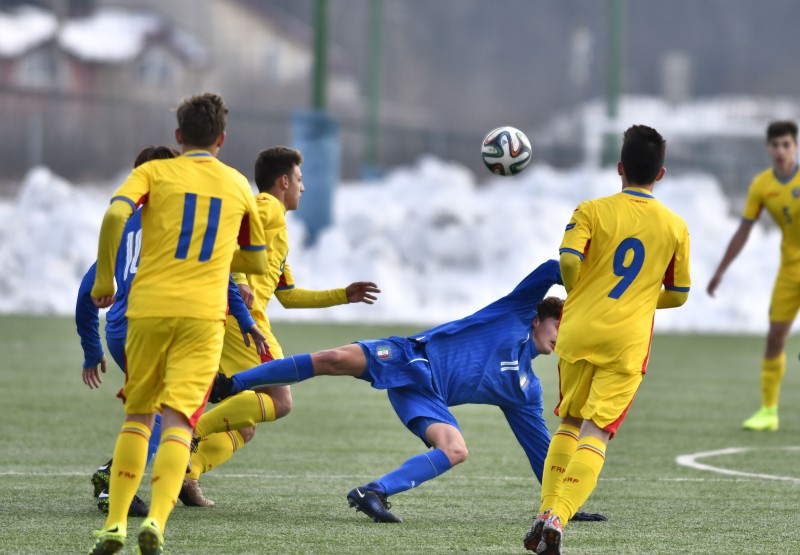 „Turneul celor 4 Națiuni” la fotbal Under 16