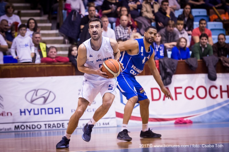 BC Mureș a debutat cu victorie în grupa locurilor 7-10