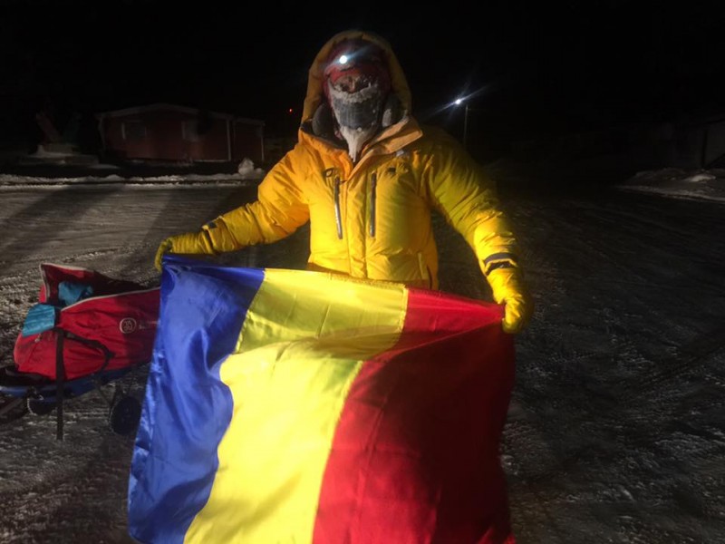 Tiberiu Uşeriu a câştigat, pentru al doilea an la rând, ultramaratonul de la Cercul Polar de Nord