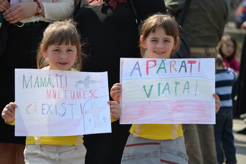 „Marș pentru Viață” la Tg.Mureș și Sighișoara