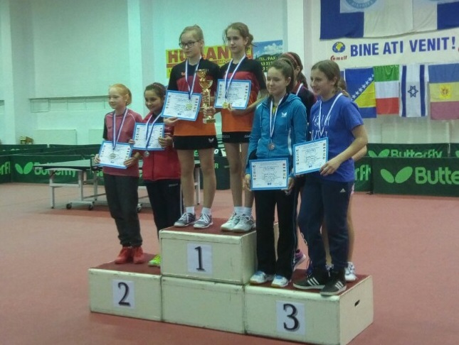 Mureșeanca Ungvari Evelyn, aur și bronz la Cupa Bistrița