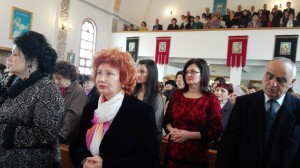 Slujba de Paşti de la Biserica Greco-Catolică din Tg. Mures 2017