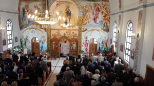 Slujba de Paşti de la Biserica Greco-Catolică din Tg. Mures 2017