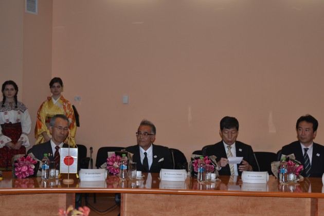Delegaţie a oraşului japonez Musashino, la Braşov