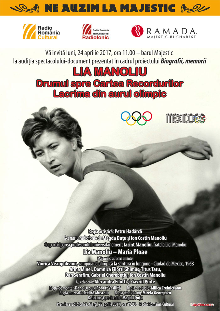 Lia Manoliu: Drumul spre Cartea Recordurilor şi Lacrima din aurul olimpic